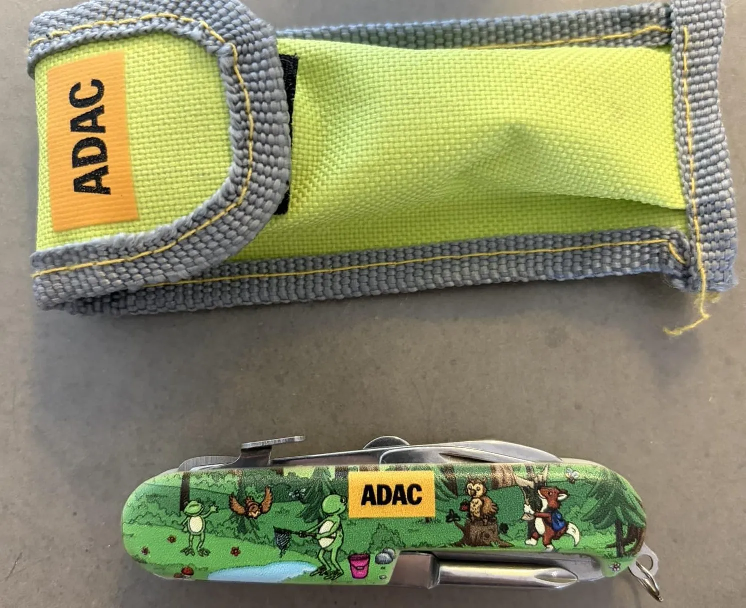 Kindertaschenmesser mit Nylon-Tasche